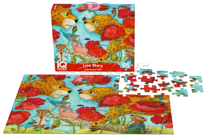 IQ Пазл с отличиями 96 "История любви"
