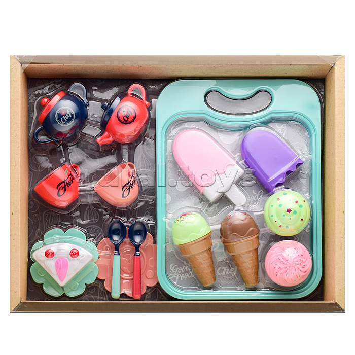 Набор посуды "Чайный сервиз "Мальвина" в коробке