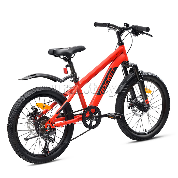 Велосипед 20" Rocket Crux 3.0 , цвет красный, размер 11"