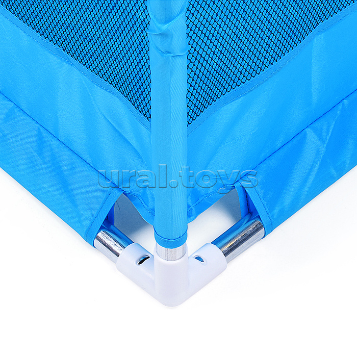 Манеж детский квадратный с баскетбольным кольцом (128*128*65) цвет синий