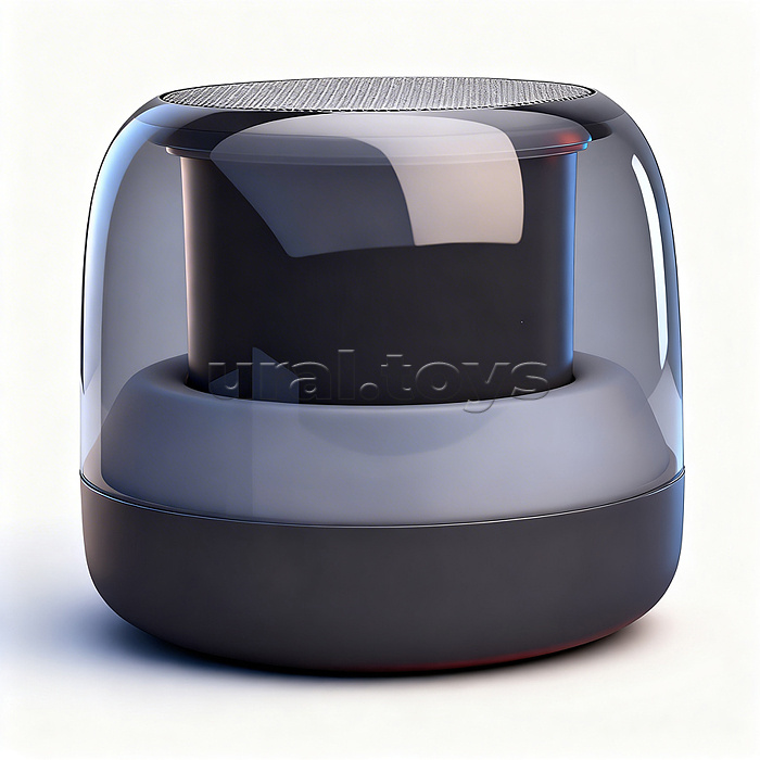 Светильник-колонка "Световая симфония" в коробке (цвет черный)