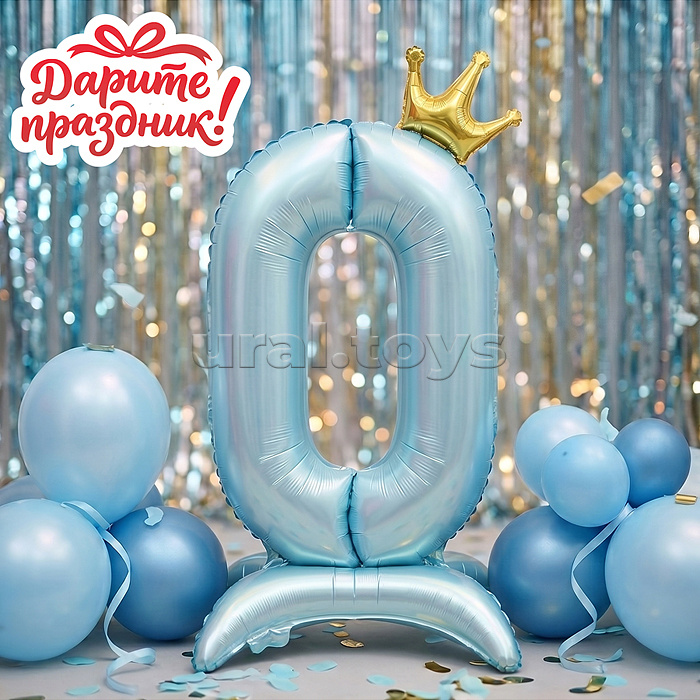 Интерьерное украшение Фигура-шар "Цифра 0"