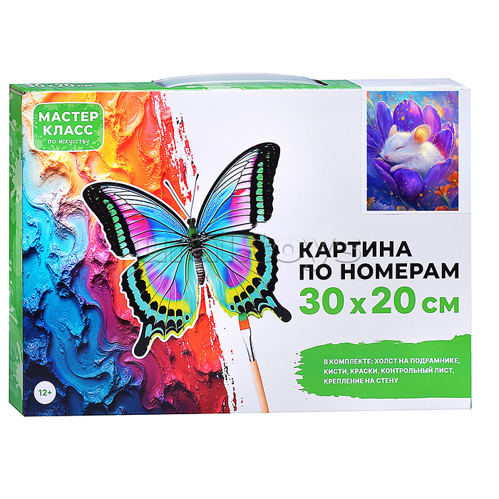 Набор для рисования "Картина по номерам 30х20 см. Приятные сны"