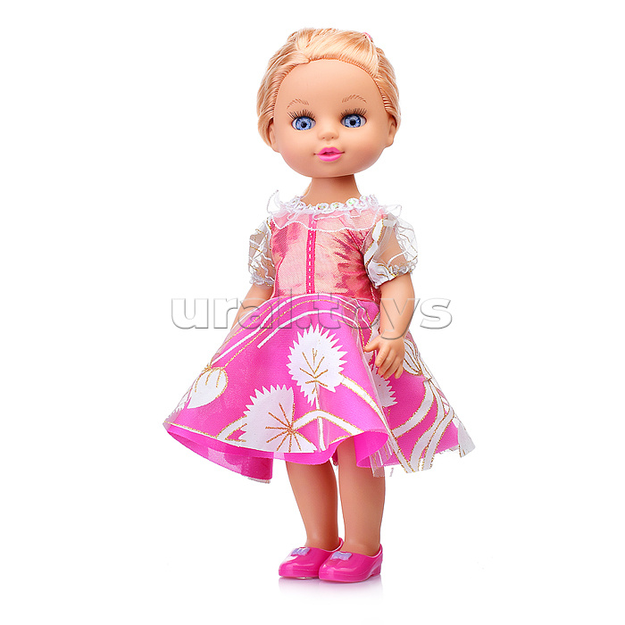Кукла "Радочка" в ярком платье, на батарейках, в коробке
