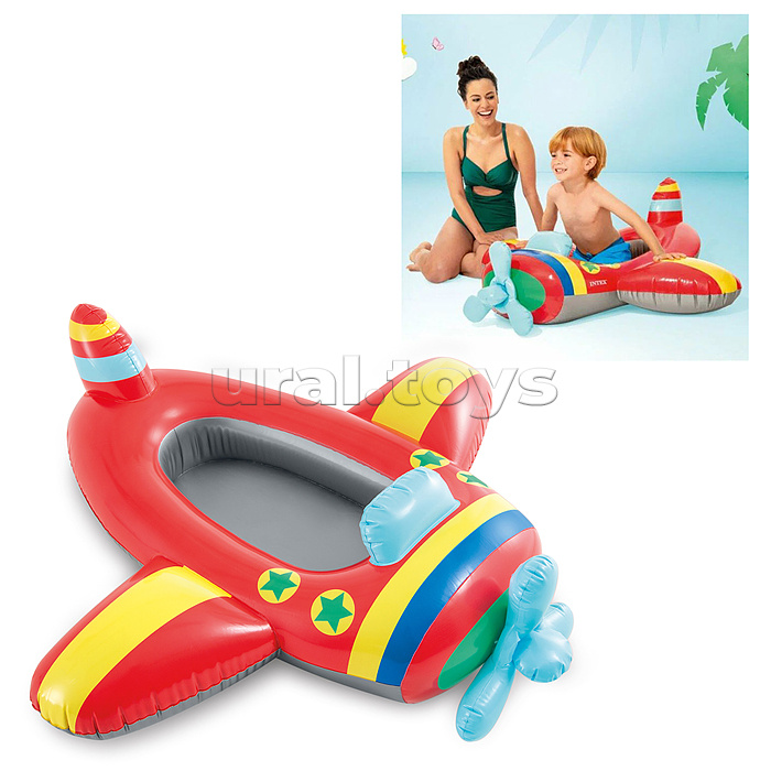 Лодка Pool Cruisers, от 3-6 лет, цвета МИКС, 59380NP INTEX