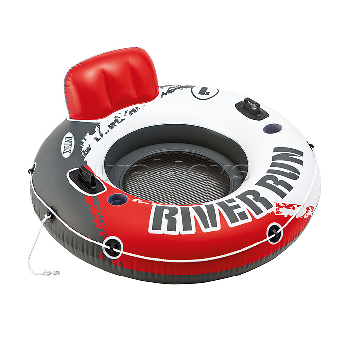 Круг-кресло для плавания RIVER RUN, с ручками, d=135 см, 56825EU INTEX Круг-кресло для плавания RIVER RUN, с ручками, d=135 см, 56825EU INTEX