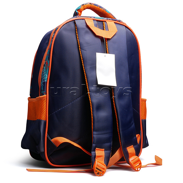 Рюкзак школьный "Робот" 41x30x15 см, 3 отделения, 2 кармана, уплотненная спинка, ОПП-упаковка