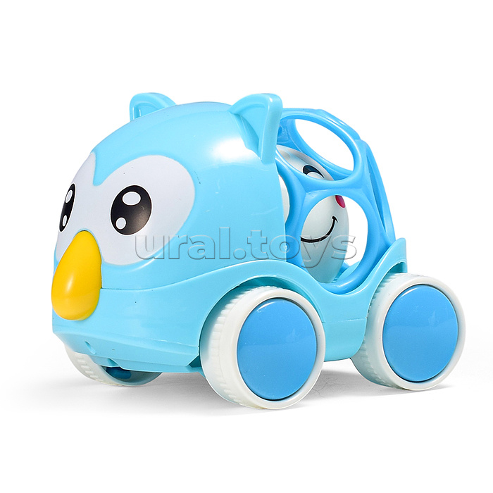 Погремушка "Собачка, сова" в коробке