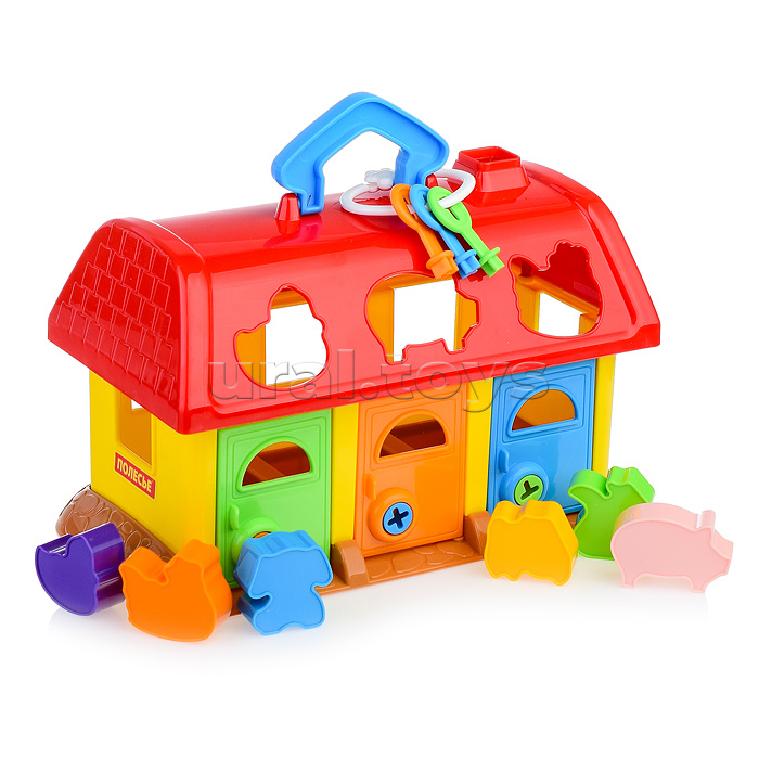 Домик для зверей (в сетке)