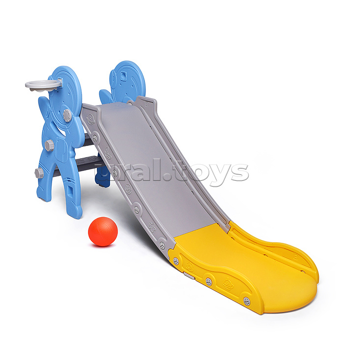 Горка детская "Космонавт" (цвет голубой)