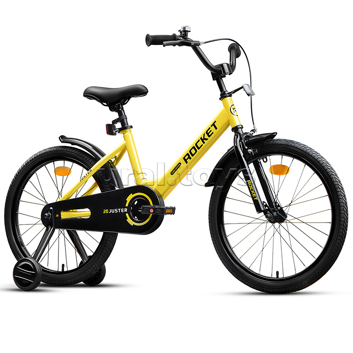 Велосипед 20" Rocket Juster, цвет желтый