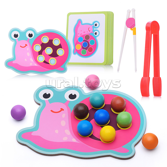 Игра развивающая "Веселая улитка"в пакете