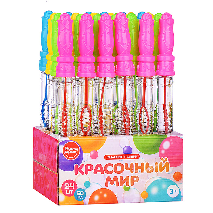 Мыльные пузыри "Розочка" 50 мл.