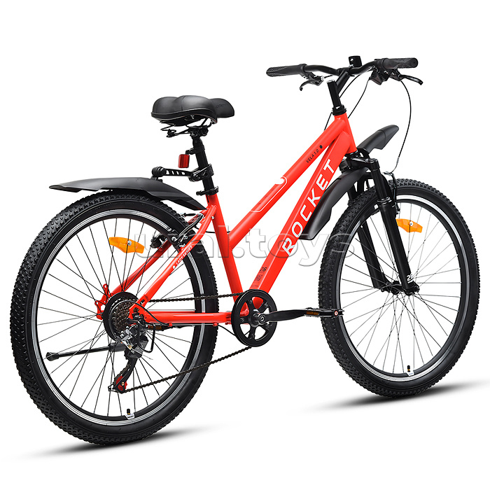 Велосипед 26" Rocket Vela 1.0, цвет красный, размер 15"