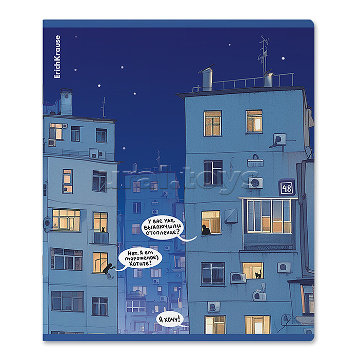 Тетрадь 48 л. клетка "Windows