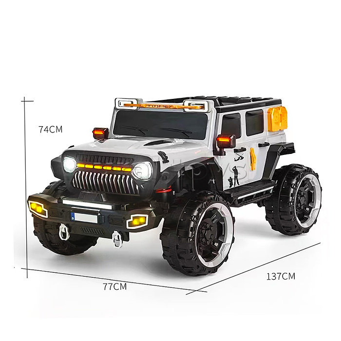 Электромобиль U023431Y "Экспедишн" 12V7A, серый