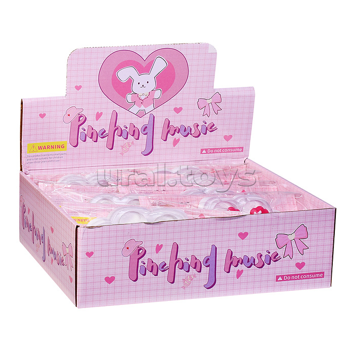 Игрушка-антистресс "Лапка с блестками"