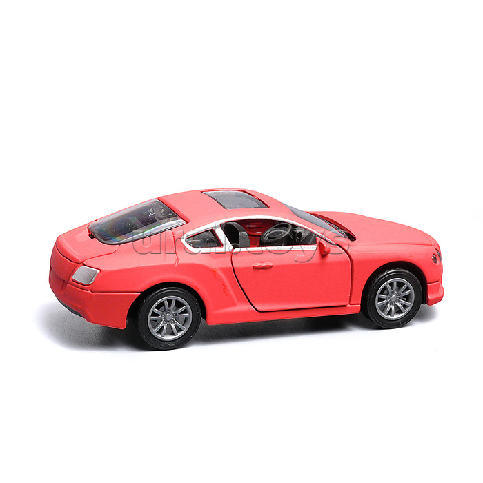 Красная инерционная машинка вид А die-cast , 1:32