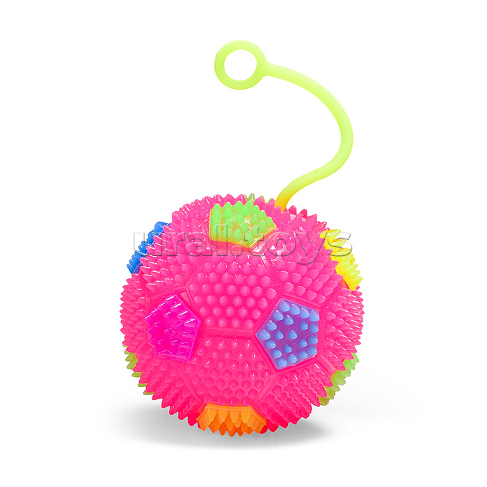 Игрушка-пищалка "Колючий мяч" (7,5 см) в коробке