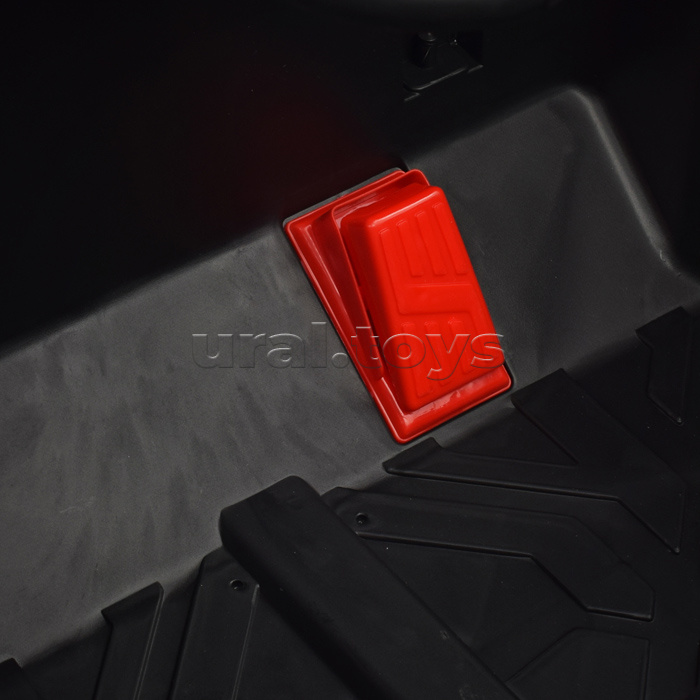 Электромобиль "Фиджи" на аккумуляторе, с р/у управлением, 12V4.5 двухприводный (синий)