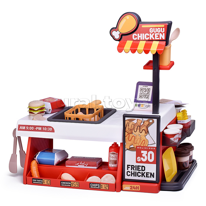 Игровой набор кафе "Курица гриль" в коробке