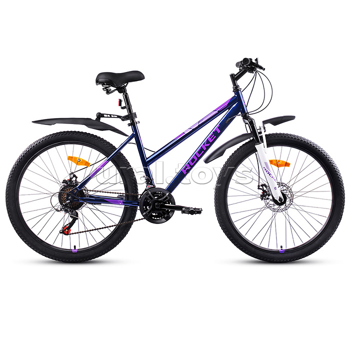 Велосипед 26" Rocket Vela 2.0, цвет фиолетовый, размер 15"