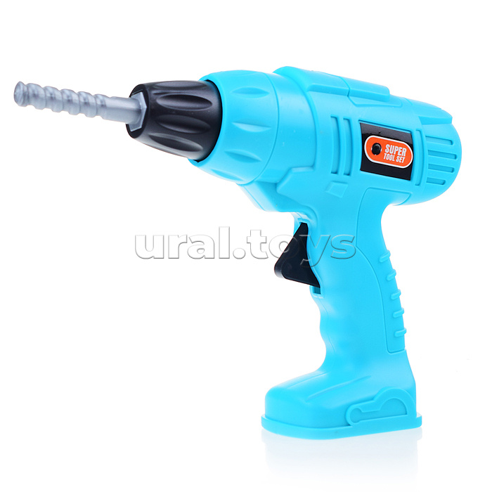 Набор инструментов "Умелый мастер" синий, в пакете