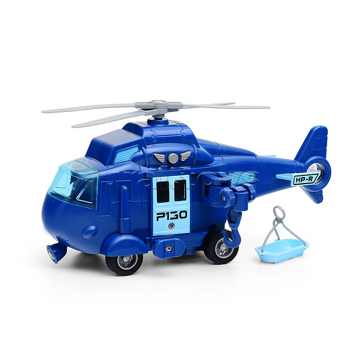 Вертолет "Спасательная служба" на батарейках, в коробке