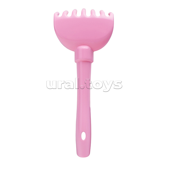 Набор №651 сафари: ведро-цветок большое, ситечко-цветок большое, лопатка №5, грабельки №5, формочки (ракушка №1 + морской конёк), лейка малая №4