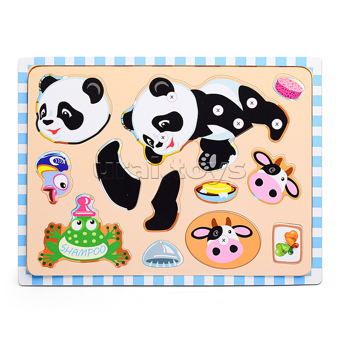 Пазл "Объемная картина. Панда"