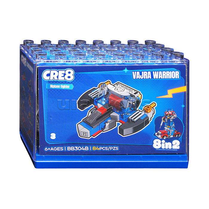 Конструктор "Робот-защитник" 8 в 1 в коробке