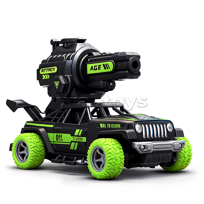 Машина "Джип" с аква пушкой, р/у, 27 MHz, в коробке