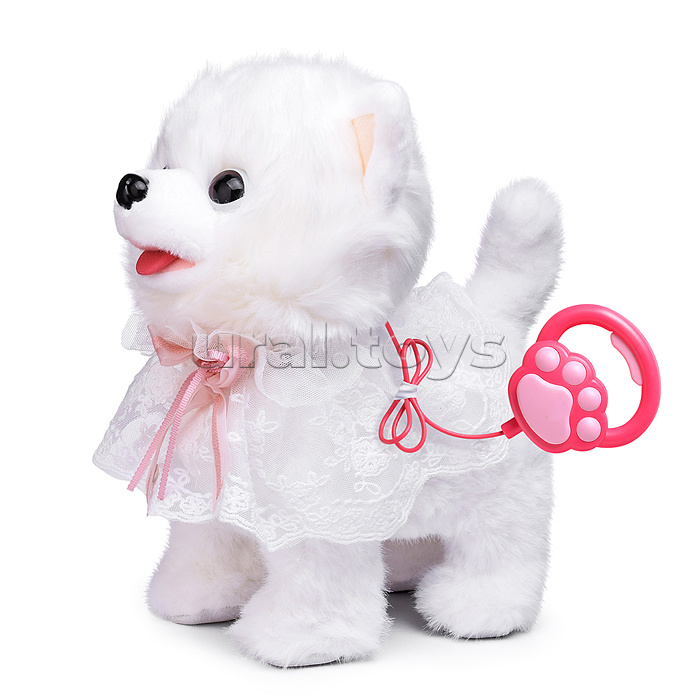 Собака "Дина" (поет, ходит, повторяет) в пакете