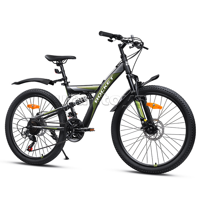 Велосипед 24" Rocket Azkar, цвет хаки, размер 15"