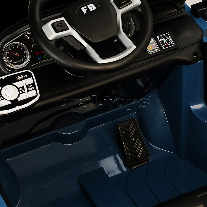 Электромобиль детский "Крутой внедорожник" (цвет синий)