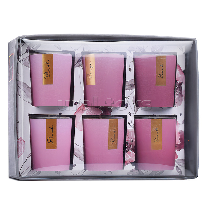 Набор свечей "Арома" (6шт.) в коробке