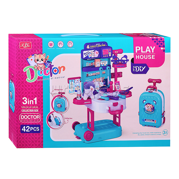 Набор доктора "Лучший врач" в коробке Набор доктора "Лучший врач" в коробке