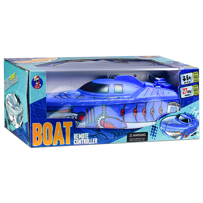 Лодка "Касатка" р/у, 27MHz, в коробке