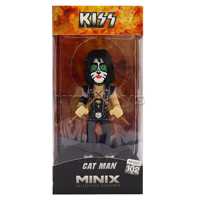 Коллекционная фигурка "Kiss" Cat Man - "Кисс" Питер Крисс, 12 см,