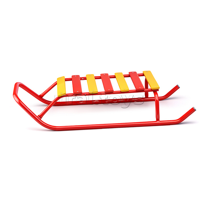 Игрушка. Санки детские "Ветерок 1+" (алый)