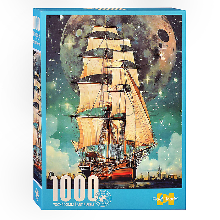 Пазл "Парусник" (1000 дет.) в коробке