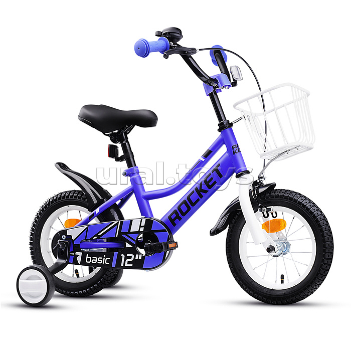 Велосипед 12" Rocket Basic, цвет сиреневый