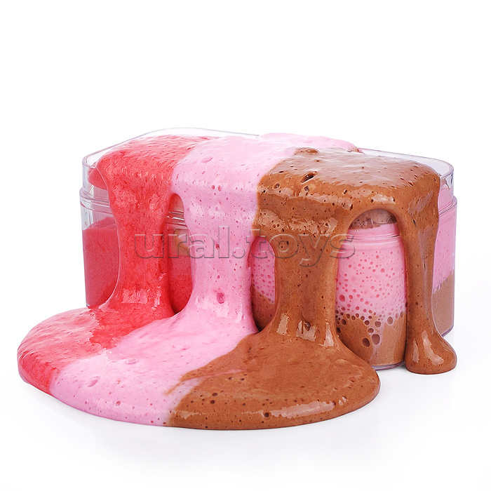 Игрушка-Антистресс "Лизун. "Клубничный пирог"