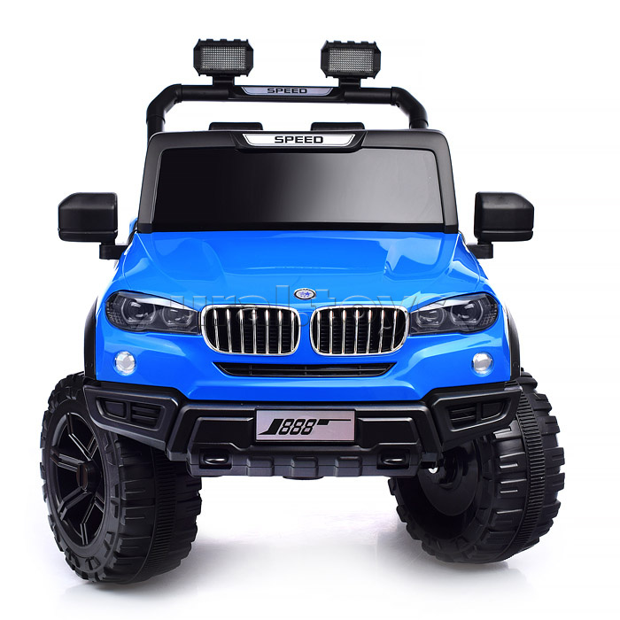 Электромобиль "Профи" на аккумуляторе, с р/у управлением, в коробке (синий)