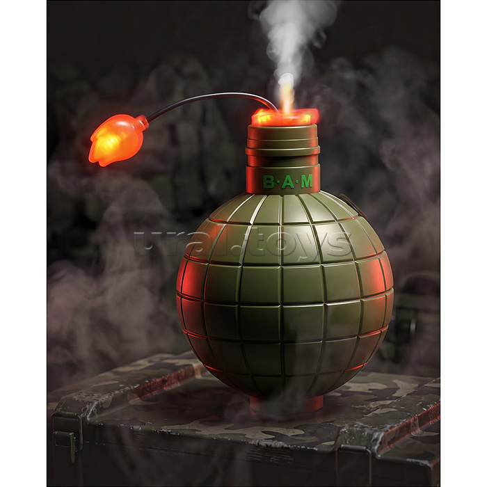 Оружие игрушечное "Граната" (свет, звук) в коробке