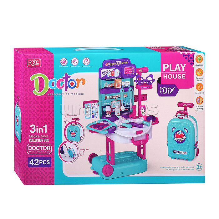 Набор доктора "Лекарь" в коробке Набор доктора "Лекарь" в коробке