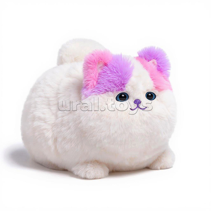 Кошка "Дарси" (глазки двигаются, запись, поёт и пьёт молоко) в коробке