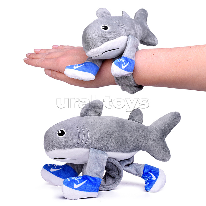Мягкая игрушка "Акула" в кедах, 28 см.