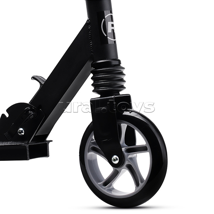 Самокат детский ROCKET, алюминиевый, колеса PU, 145 мм, черный