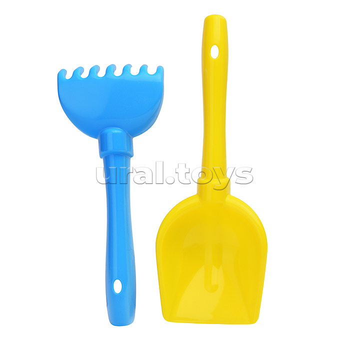 Набор для песка №72 (лопатка+грабли)